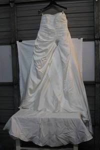 lot 448 image: Davids bridal  wedding dress will add size