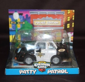 lot 457 image: Patty Patrol police car,  This specific model was released in 1997 as the fifth car in the series unopened