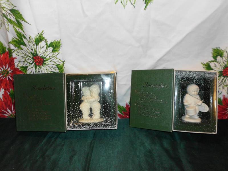 lot 24 image: DEPT 56 SNOWBABIES
