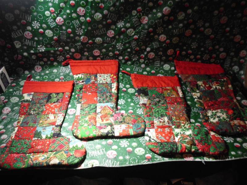 lot 199 image: CHRISTMAS STOCKING