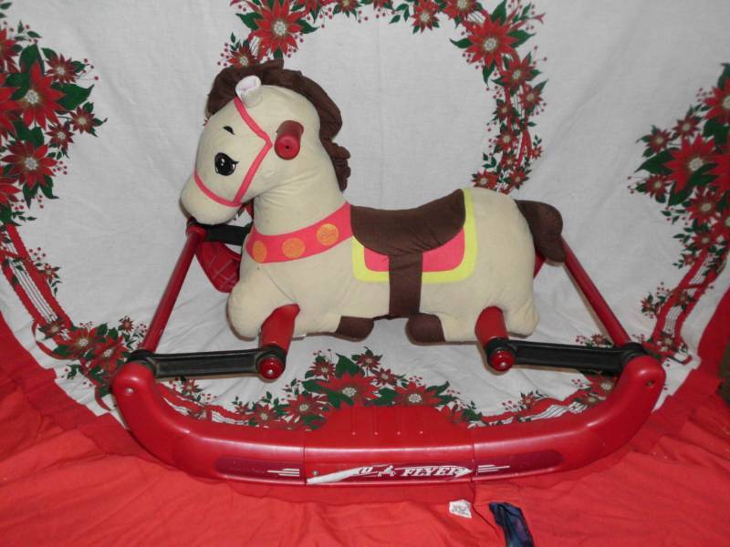 lot 256 image: ROCKING HORSE