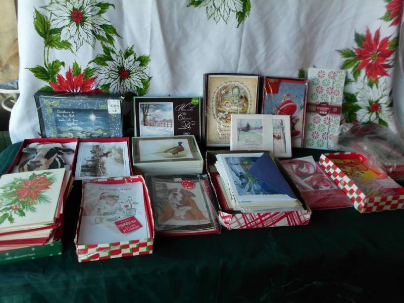 lot 278 image: CHIRSTMAS CARDS