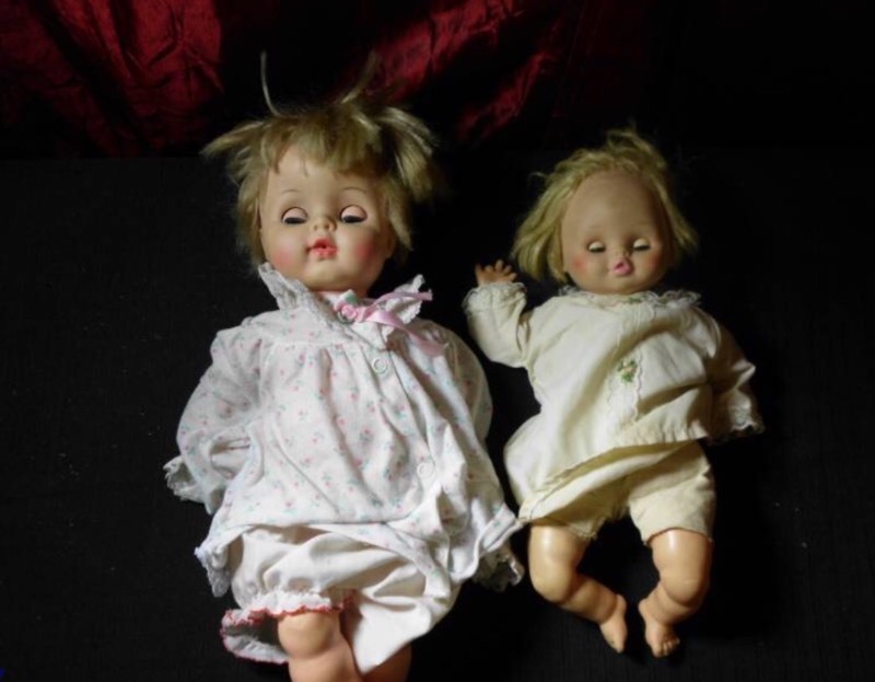 lot 598 image: VINTAGE DOLLS