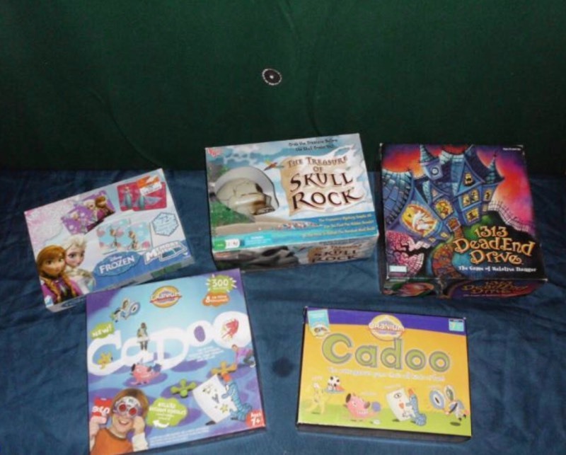 lot 614 image: ASST BOARD GAMES