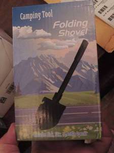 lot 90 image: CAMPING SHOVEL -NEW