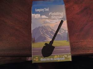 lot 110 image: CAMPING TOOLS--- CAMP SHOVEL    NEW