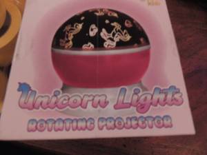 lot 190 image: UNICORN LIGHTS  ROTATING PROJECTOR - NEW