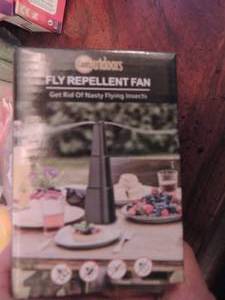 lot 108 image: CAMS OUTDOORS  - ..FLY REPELLENT  FAN   NIP