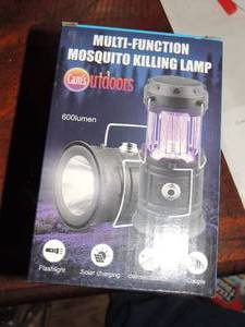 lot 158 image: MULTI - FUNCTION MOSQUITO KILLING  LAMP  NEW