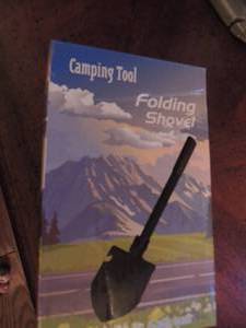 lot 166 image: CAMPING TOOLS--- CAMP SHOVEL    NEW