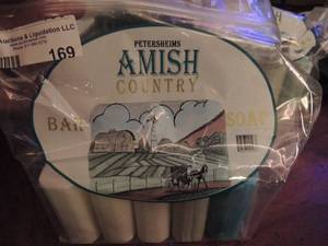 lot 169 image: PETERSHEIM AMISH SOAP  5 BARS IN PKG  -NEW
