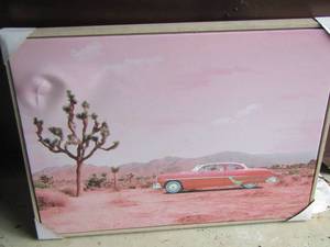 lot 35 image: canvas wall art