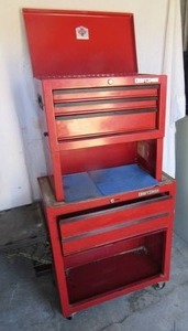 lot 7 image: CRAFTS MAN TOOL CABINET