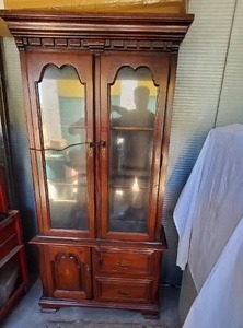 lot 75 image: CHINA CABINET