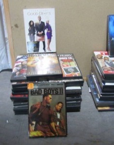 lot 100 image: DVDS VARIOUS 25EA