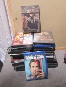 lot 102 image: DVDS VARIOUS 25 EA