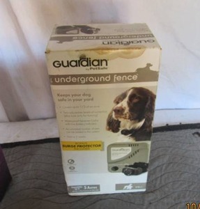 lot 123 image: GUARDIAN UNDER GROUND FDENCE STILLED SEALED