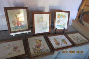 lot 97 image: CHILDRENS ART PRINTS BY M,.E. HODGES AND I. VENNOT