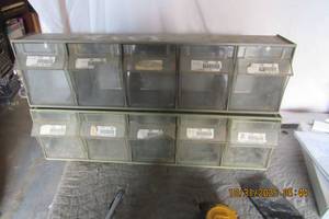 lot 56 image: PARTS BINS 2 EA