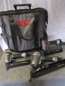 lot 17 image: SENCO 3PC PNEUMATIC NAILERS SET