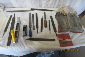 lot 145 image: ASSORTED FILE, HASPS, AND HAND PLAINERS