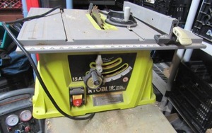 lot 138 image: RYOBI 16 TABLE SAW