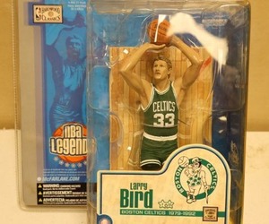 lot 32 image: Boston Celtics Larry Bird figurine still in packaging