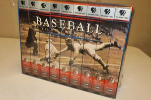 lot 37 image: Baseball unopened film VHS series by Ken Burns