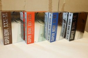 lot 38 image: NFL DVD Super Bowl collection 1-40