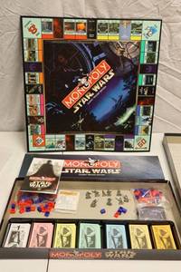 lot 39 image: STAR WARS Monopoly game as shown