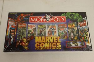 lot 40 image: MARVEL COMICS Monopoly game unopened