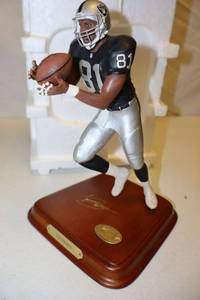 lot 73 image: Oakland Raiders Tim Brown All Star figurine collectible