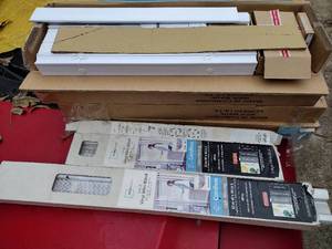 lot 20 image: White 2 blinds never used -  4 boxes. Plus