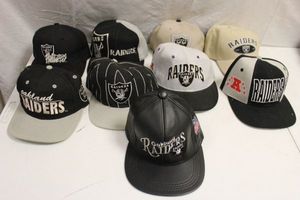 lot 118 image: Oakland Raiders ball caps