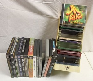 lot 143 image: Sports DVDs and vintage CD games