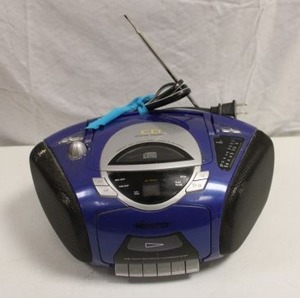 lot 181 image: Memorex portable CD playerradio