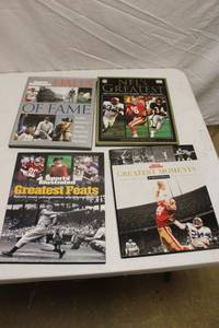 lot 192 image: Sports Illustrated books and NFLs Greatest book