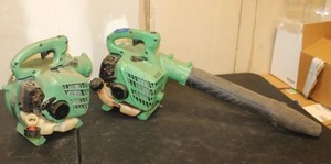 lot 221 image: Two Hitachi leaf blowers cordless