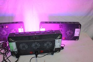 lot 224 image: Three Grow lights 3 times the money