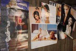 lot 203 image: Girl actress posters
