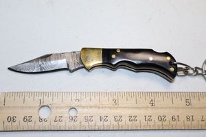 lot 38 image: Keychain folding pocket knife