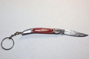 lot 50 image: Keychain folding pocket knife