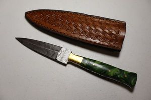 lot 58 image: Dagger knife with sheath