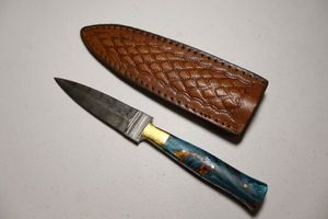lot 59 image: Dagger knife with sheath
