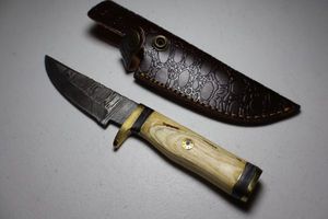 lot 63 image: Straight back knife with Sheath