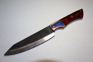 lot 86 image: Drop point or Chefs knife 6 blade