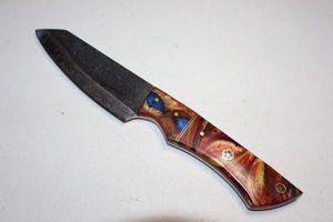 lot 89 image: Drop point 5 blade knife