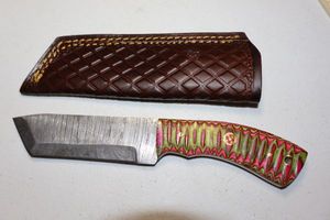 lot 130 image: Tanto knife with sheath