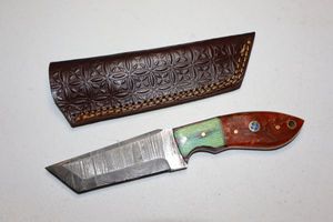 lot 136 image: Tanto knife with sheath
