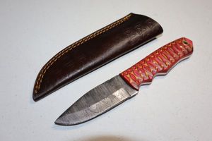 lot 173 image: Hunting knife with sheath